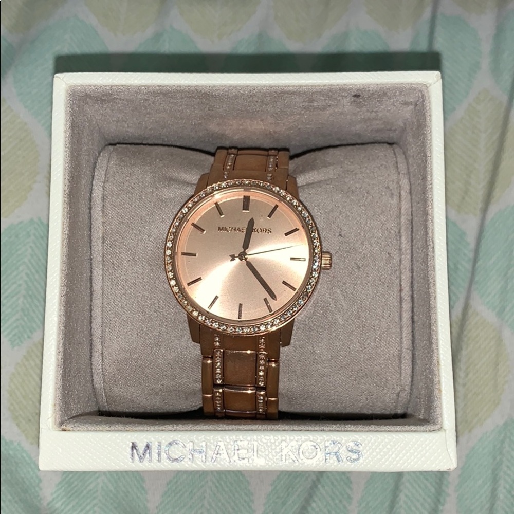 Michael Kors Rose Gold Watch
